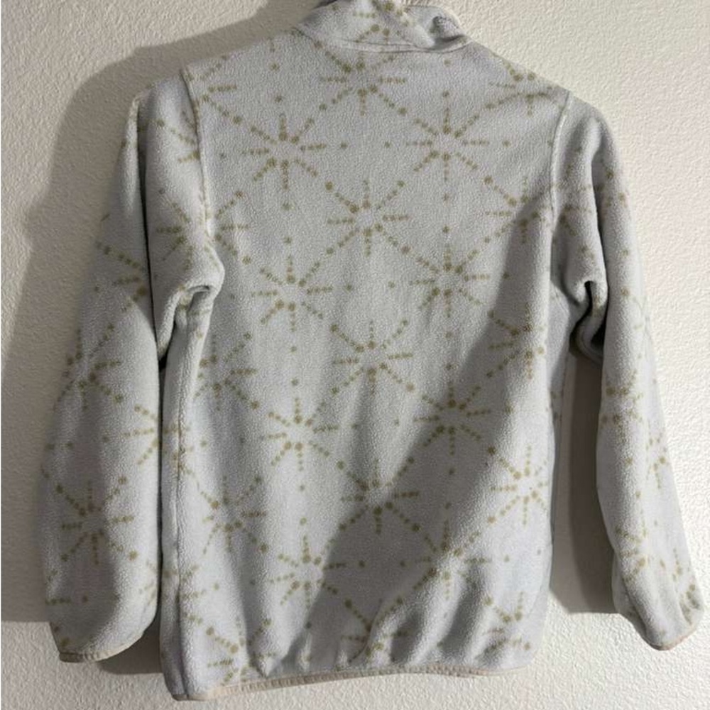 Patagonia Cream and Gold Fleece Jacket - Picture 7 of 7